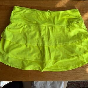 Athleta Bright Yellow Skort